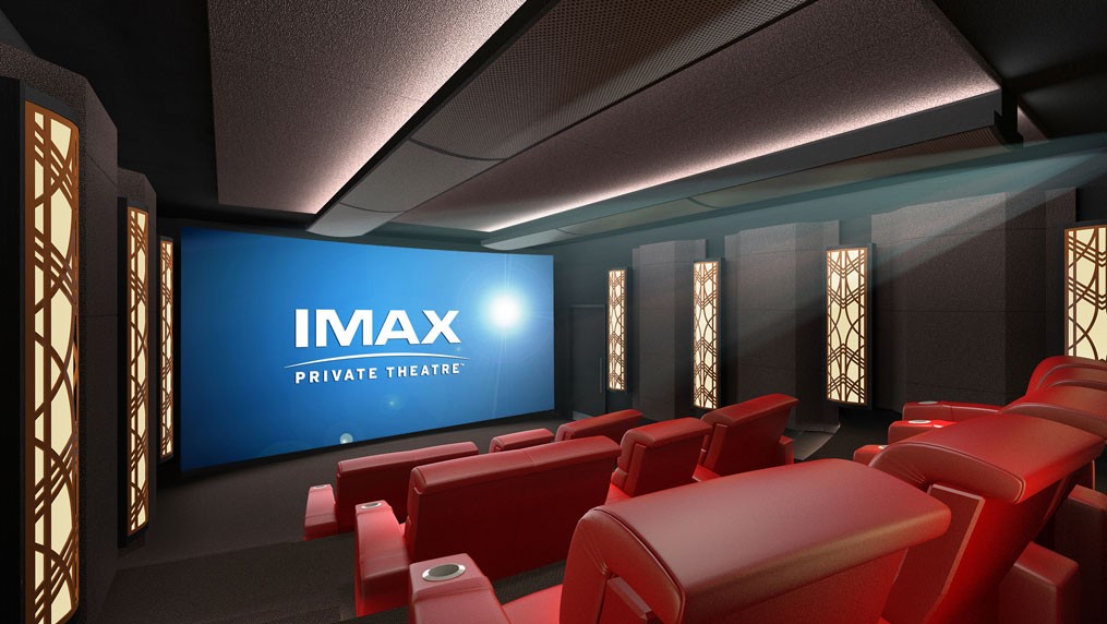 A sala personalizada da IMAX, pronta para ocupar um cômodo da casa (Foto: Divulgação)