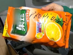 Anabolizantes vinham da China disfarçados em embalagens de sucos (Foto: Reprodução/TV TEM)