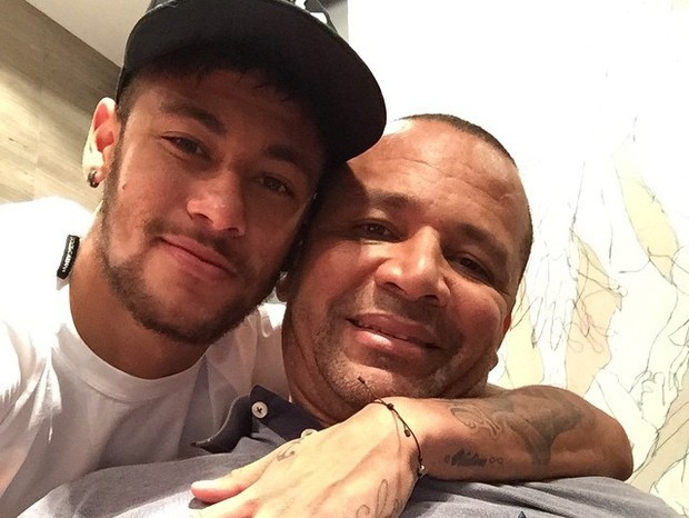 Neymar Santos e Neymar Jr (Foto: Reprodução/ Instagram)