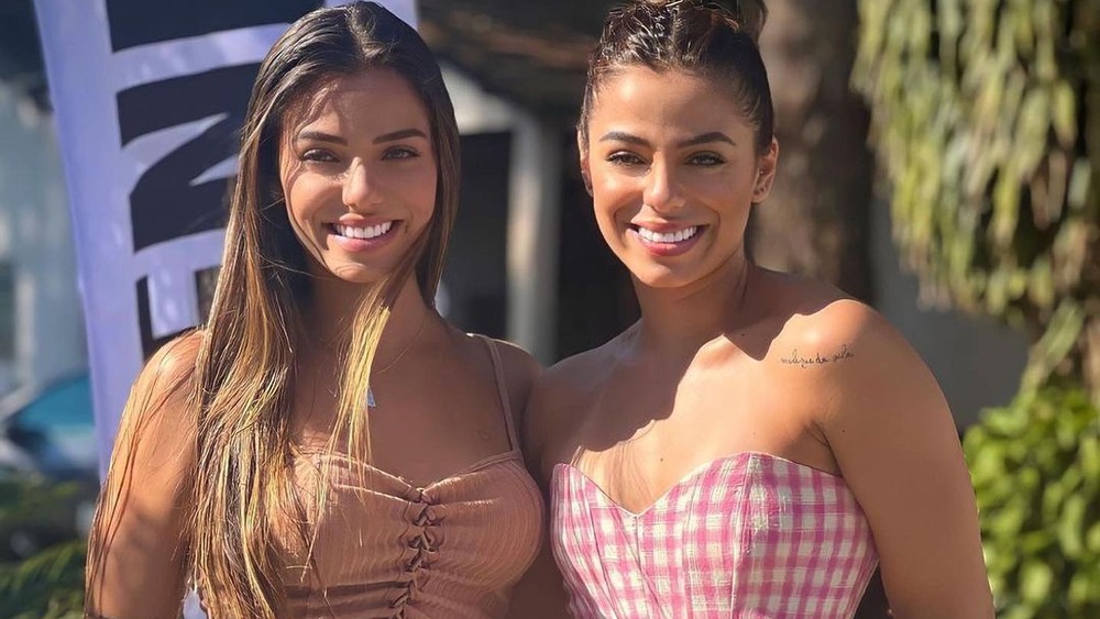Key Alves e a irm gmea, Keyt Alves