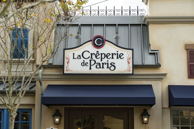 The grand opening of La Crêperie de Paris is set for Oct. 1, 2021, in a newly expanded area of the France pavilion at EPCOT at Walt Disney World Resort in Lake Buena Vista, Fla. Offering both table- and quick-service options, the restaurant’s menu will fe (Foto: Matt Stroshane, photographer)