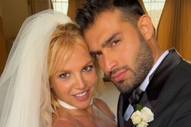 Britney Spears e Sam Asghari se casaram na semana passada (Foto: Instagram)