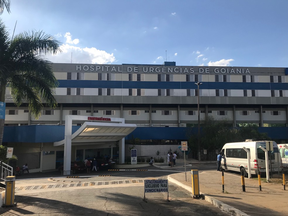 Hospital de Urgências de Goiânia - HUGO no Setor Pedro Ludovico em Goiânia, Goiás — Foto: Vanessa Chaves/G1