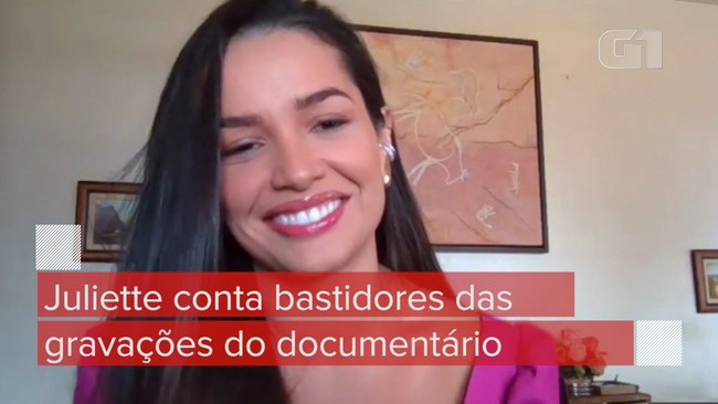 Juliette relembra partes emocionantes e bastidores de novo documentário no Globoplay