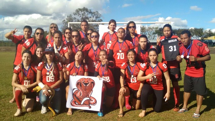 CG Cobras conquista bicampeonato regional de flag football (Foto: Divulgação/CG Cobras)
