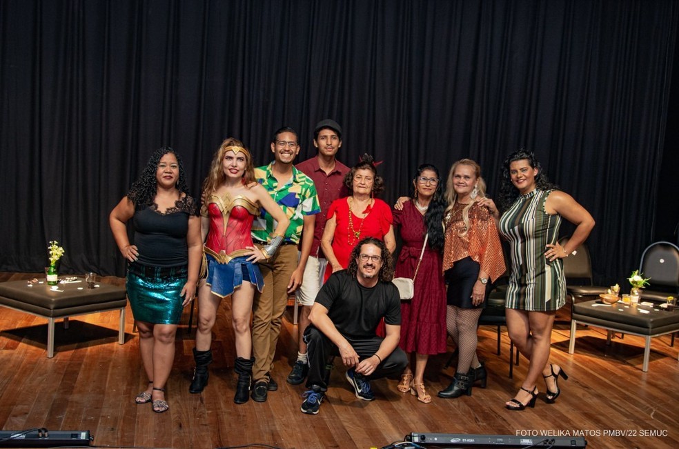 Chaguinha faz parte da primeira turma de teatro — Foto: Divulgação/PMBV
