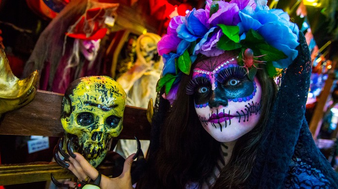 Festival Celebra Dia Dos Mortos Da Cultura Mexicana No