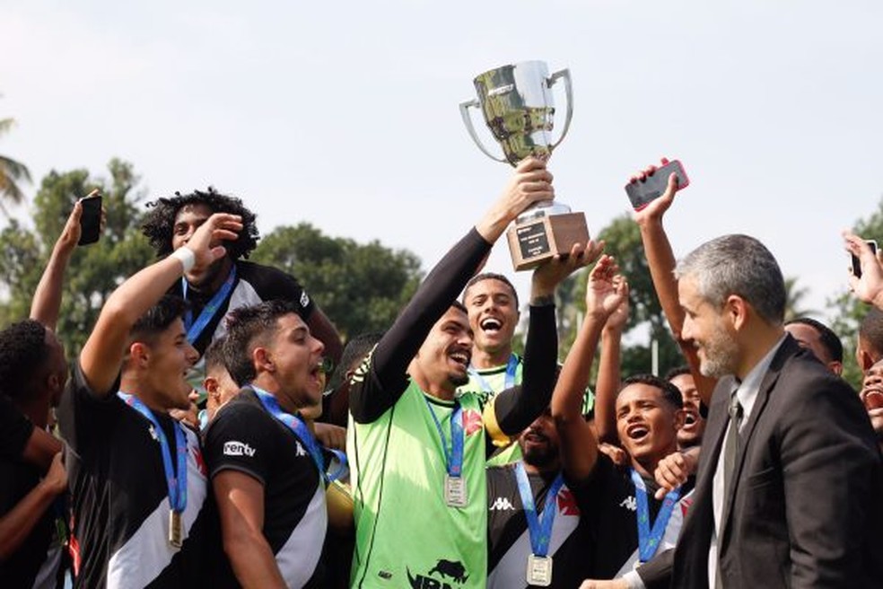 Vasco conquista a Taça Guanaraba sub-20 de 2022 — Foto: Matheus Lima/Vasco