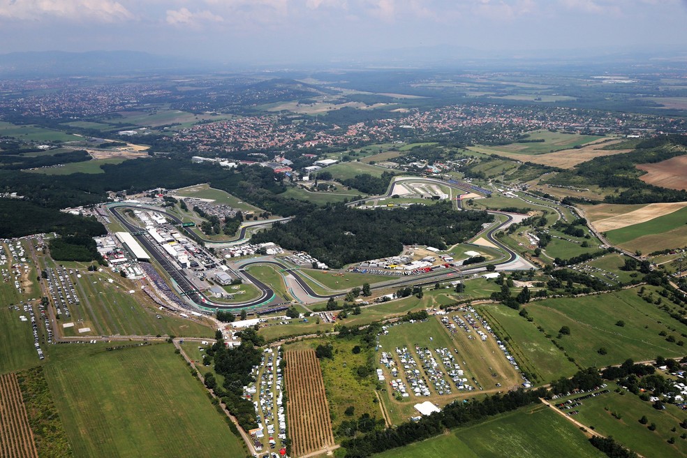 Circuito de Hungaroring — Foto: Reprodução F1