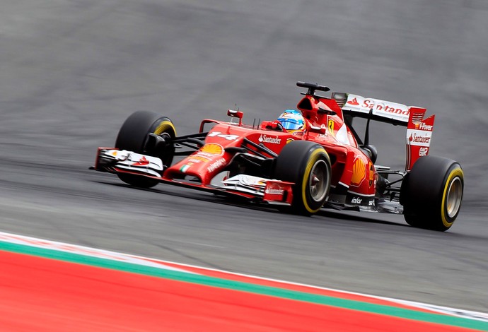 Fernando Alonso Ferrari gp da Áustria (Foto: Agência Reuters)