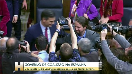 Esquerda forma governo na Espanha e encerra impasse