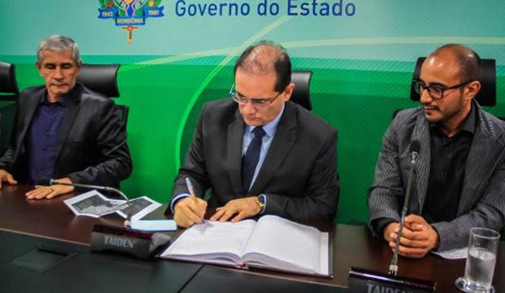 Fabiano tomou posse nesta semana em Porto Velho — Foto: Governo de Rondônia/Divulgação