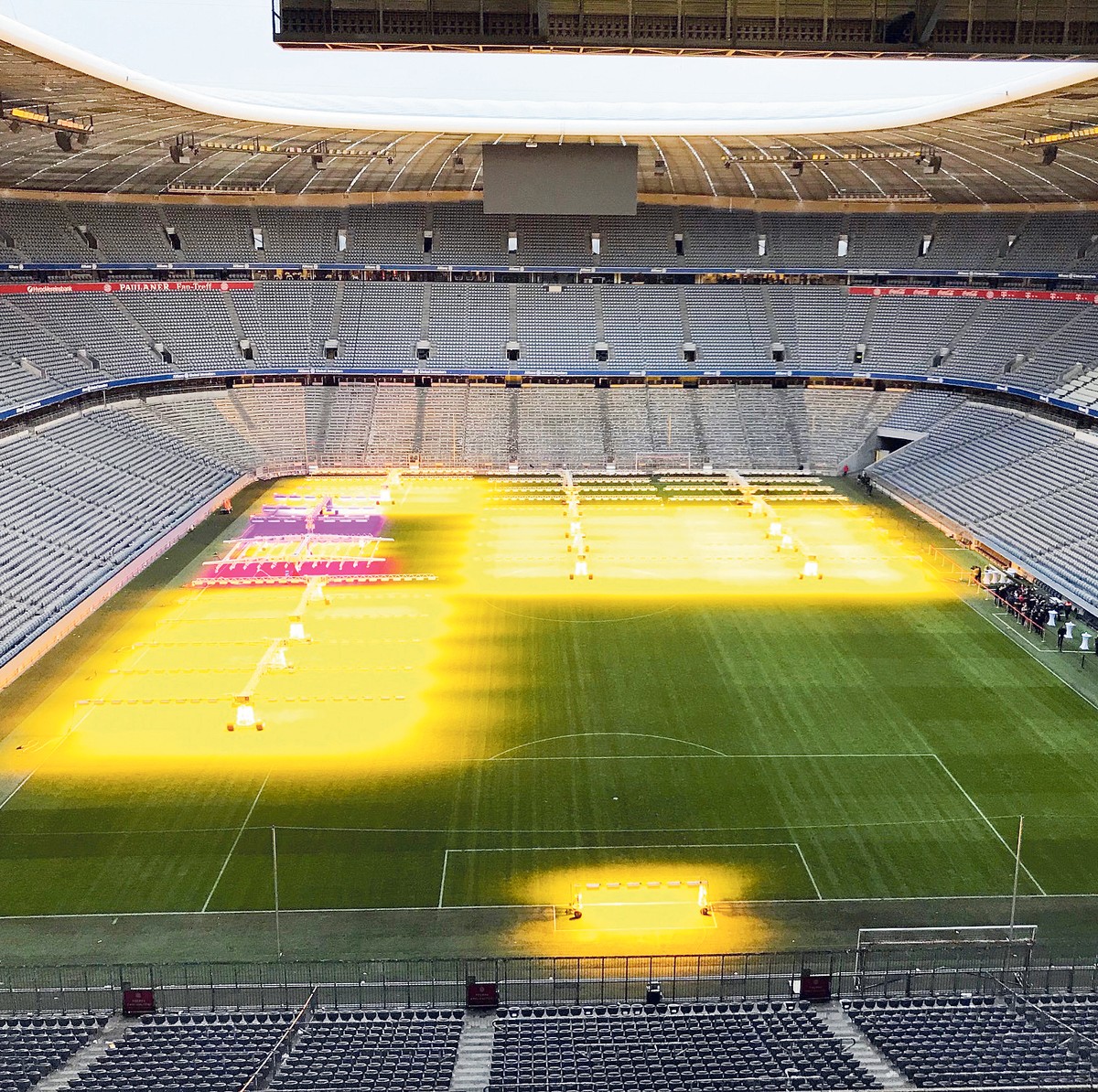 No estádio do Bayern de Munique, show é proibido ...