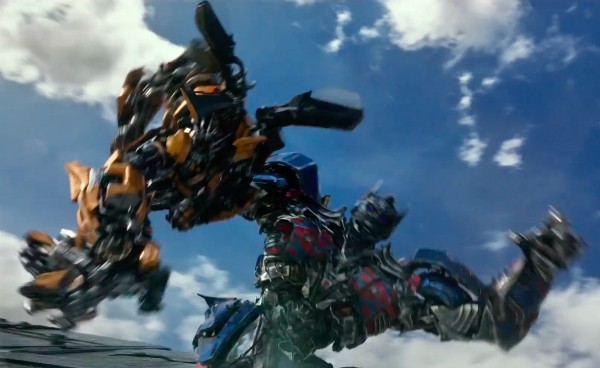 Uma cena do trailer do novo filme da série 'Transformers' (Foto: Reprodução)