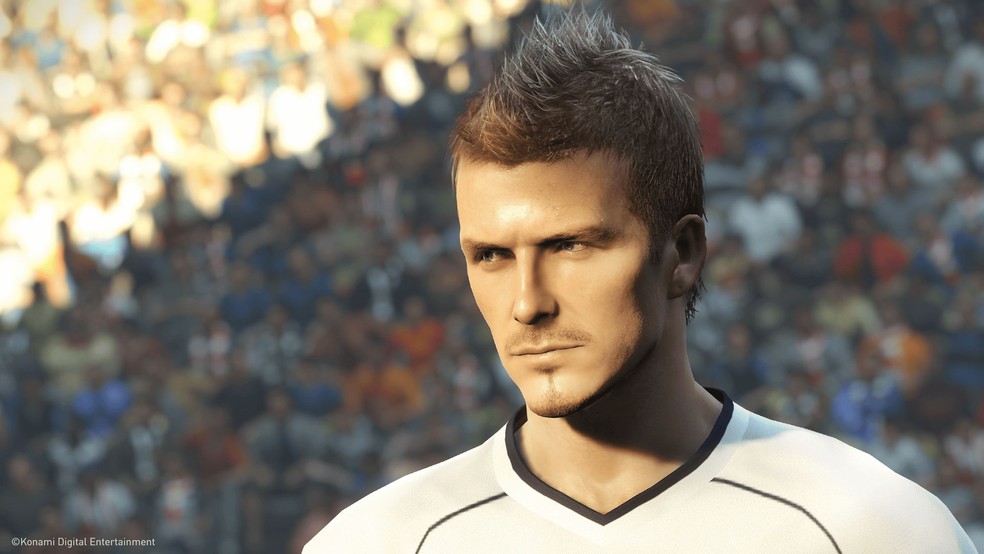 Craque David Beckham continuará como um dos embaixadores em PES 2019 (Foto: Divulgação/Konami)