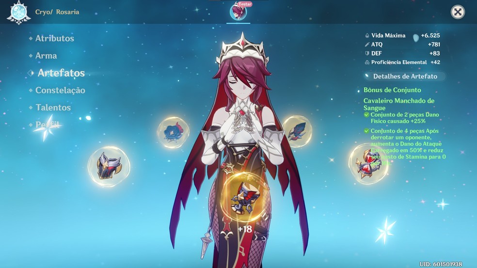 Rosaria Em Genshin Impact Veja Gameplay Skills Como Conseguir E Mais Jogos De Rpg Techtudo