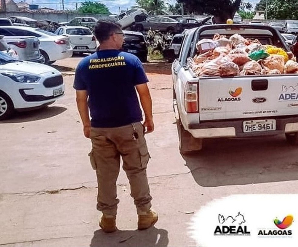 Adeal e Polícia Civil fecham abate clandestino em Arapiraca, AL — Foto: Divulgação/Adeal