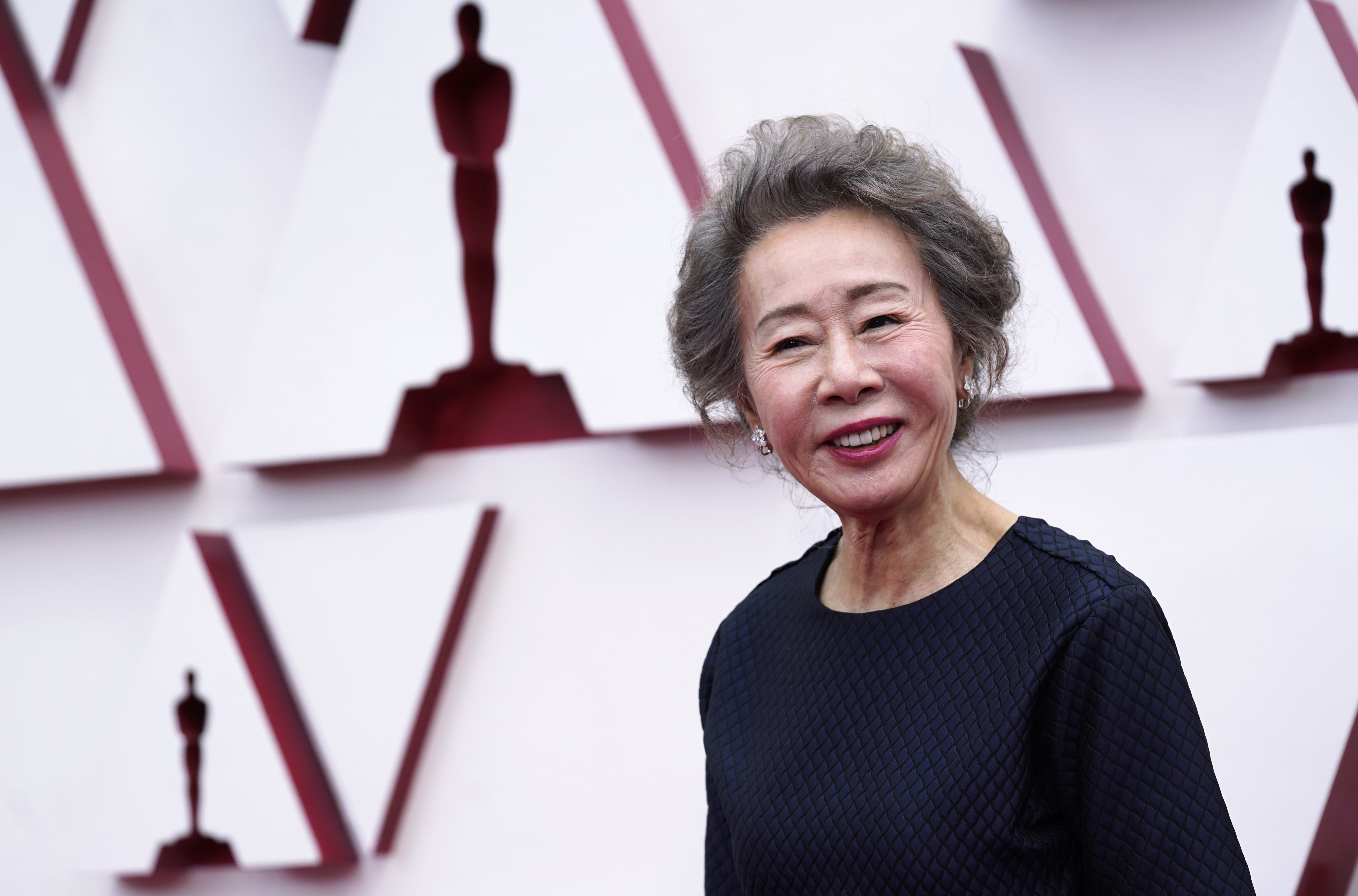 Youn Yuh-jung, vencedora do Oscar 2021 de melhor Atriz Coadjuvante  (Foto: Getty Images )