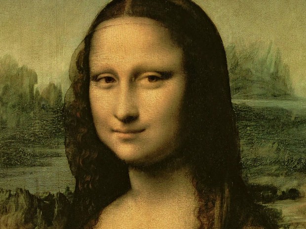 Detalhe do quadro &#39;Mona Lisa&#39;, de Leonardo da Vinci (Foto: BBC)