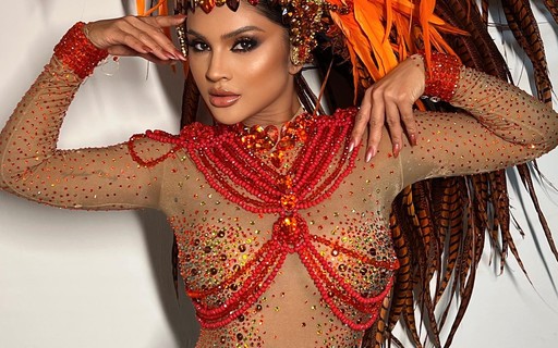 Mileide Mihaile, musa da Grande Rio, comemora título no Carnaval: "Sambar até o sol raiar"