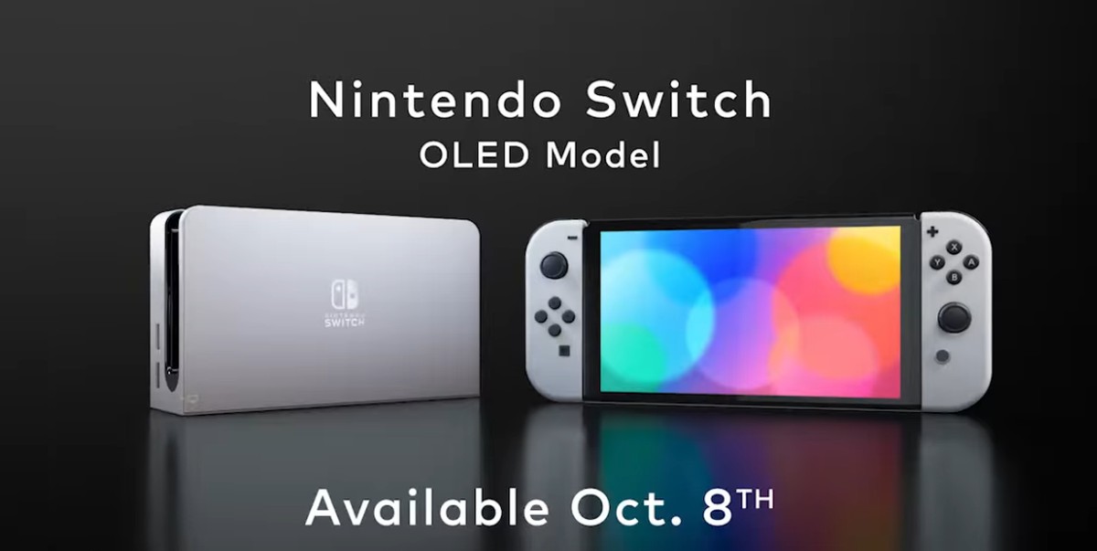 Novo Nintendo Switch é anunciado com tela OLED de 17,7 centímetros