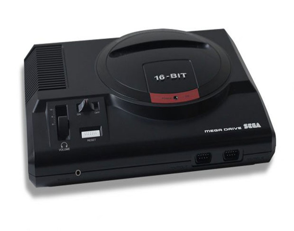 O Mega Drive, console foi sucesso nos anos 90 e relanÃ§ado em 2017 â Foto: DivulgaÃ§Ã£o