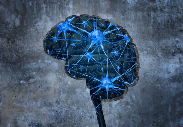 Sinapses cerebrais estilizadas (Foto: Thinkstok)