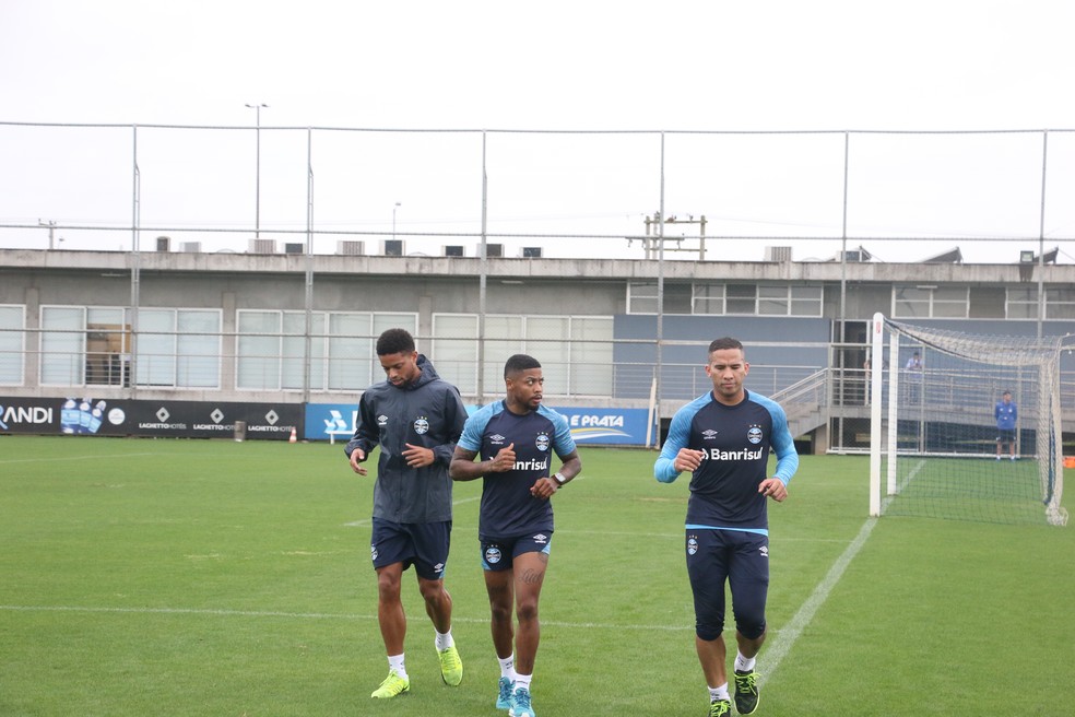 André, Marinho e Jael se recuperam de lesão — Foto: Eduardo Moura