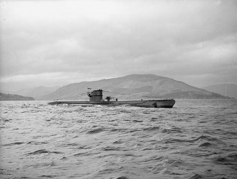 Modelo de submarino nazista conhecido como U-boat (Foto: Wikimedia Commons)
