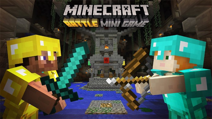 Confira como jogar o minigame de batalha de Minecraft que coloca jogadores uns contra os outros (Foto: Divulgação/Mojang)