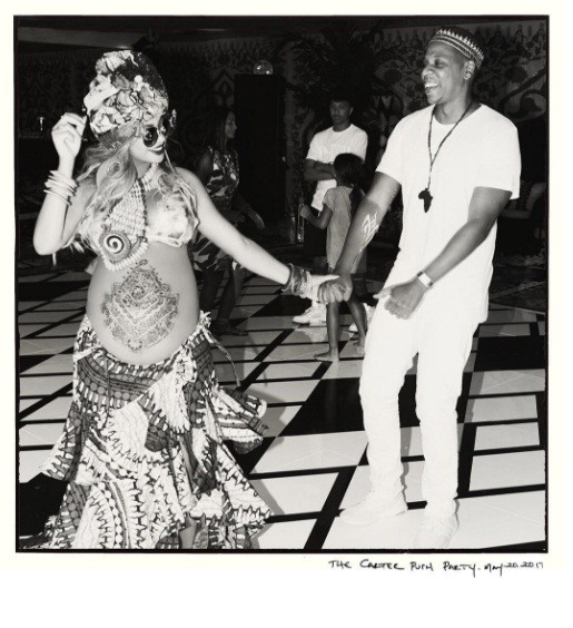Beyoncé e o marido, Jay Z (Foto: Reprodução/Instagram)
