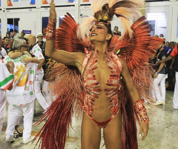 Juliana Paes, rainha da Grande Rio (Foto: Sergio Gallo / Ed. Globo)