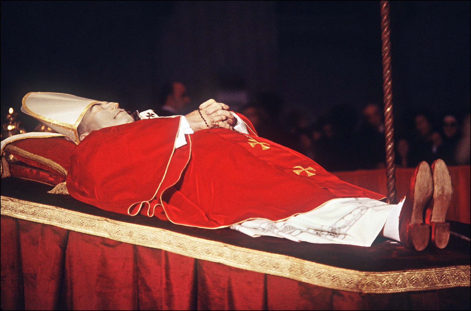 Papa João Paulo I, o papa sorridente, morreu após 33 dias no cargo — Foto: AFP