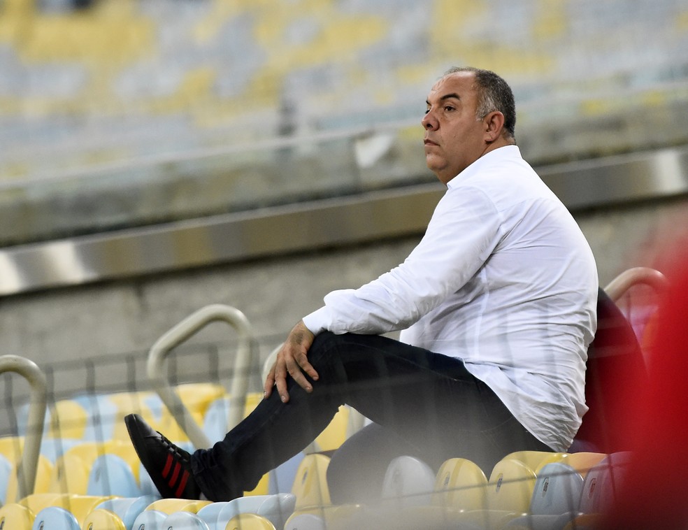 Marcos Braz, vice-presidente de futebol do Flamengo — Foto: André Durão