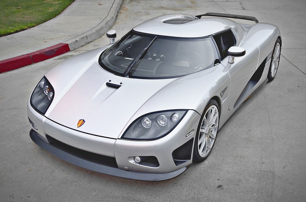 Koenigsegg CCXR Trevita tem pintura com pó de diamante — Foto: Divulgação