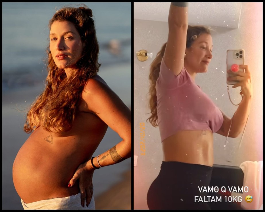 Gabriela Pugliesi: antes e agora