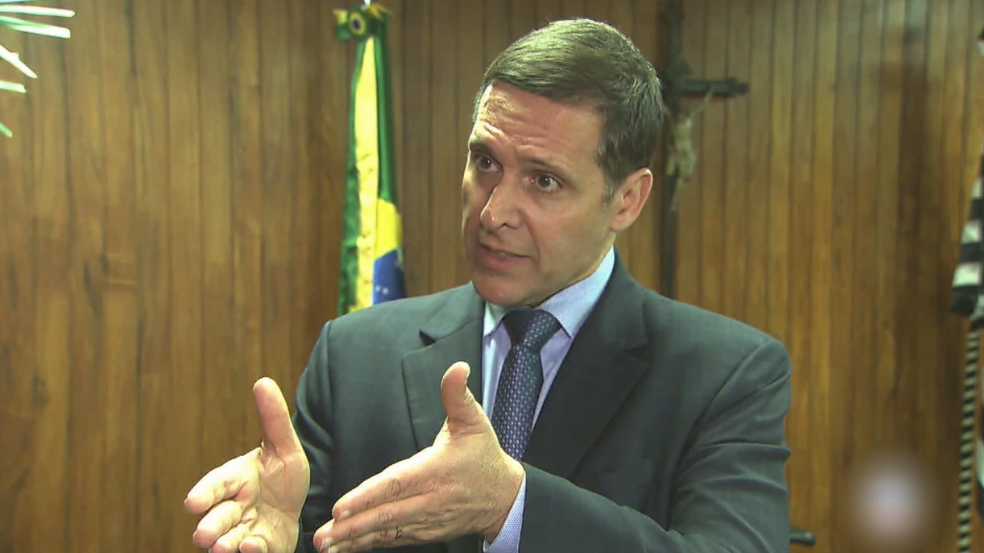 Segundo denncia, Capez recebeu R$ 1,1 milho e usou dinheiro da 'mfia da merenda' na campanha de 2014 (Foto: Reproduo/TV TEM)