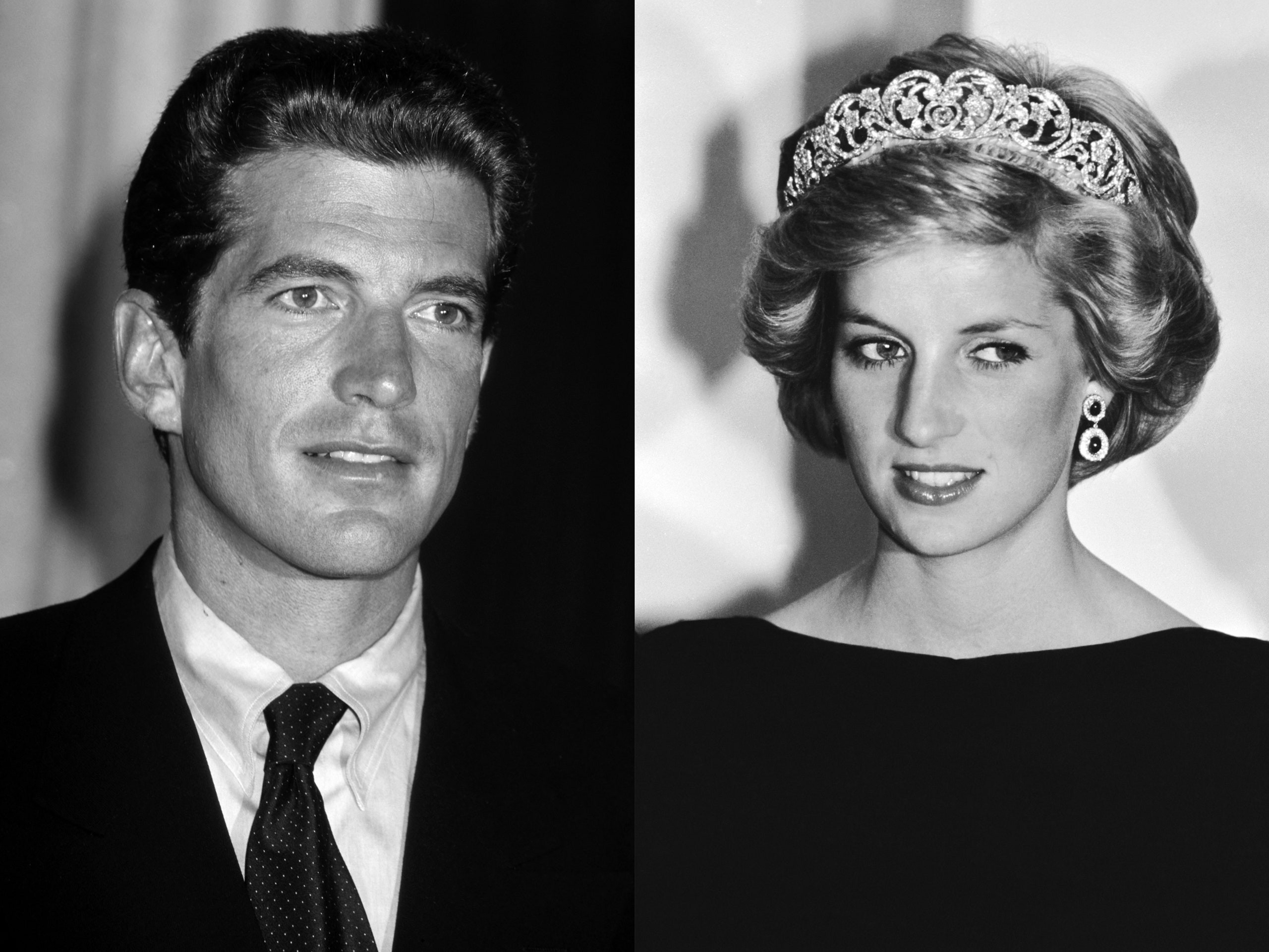 J.F.K. Jr e Princesa Diana (Foto: Getty Images)