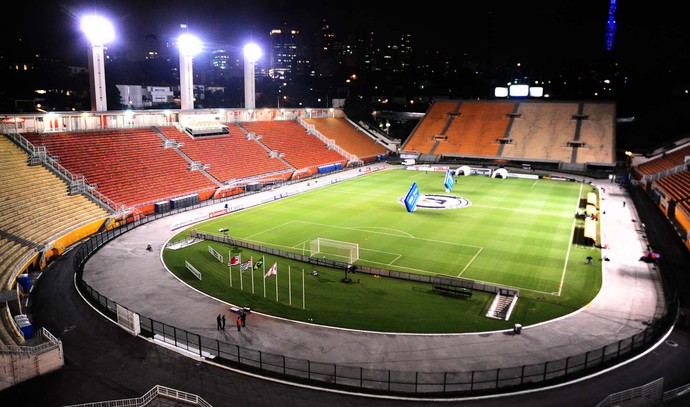 Pacaembu, Corinthians x Millonarios (Foto: Marcos Ribolli) Pacaembu, Corinthians x Millonarios (Foto: Marcos Ribolli)