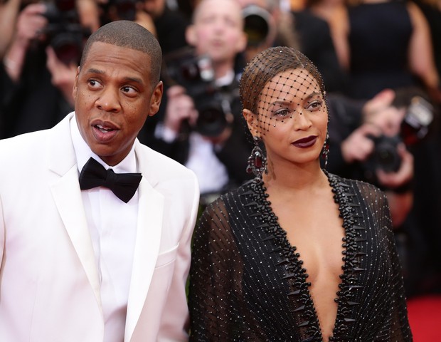 Jay Z e Beyoncé no Met Gala (Foto: Getty Images)
