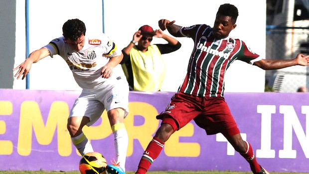 Montillo e Rhayner jogo Santos e Fluminense  (Foto: Nelson Perez / Site Oficial do Fluminense)