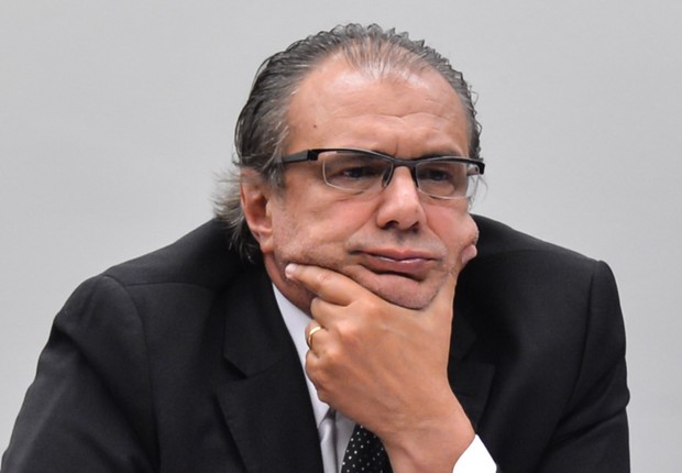 O engenheiro Pedro Barusco, ex-gerente da Petrobras e delator da Operação Lava Jato depõe na CPI da Petrobras (Foto: Antonio Cruz/Agência Brasil)
