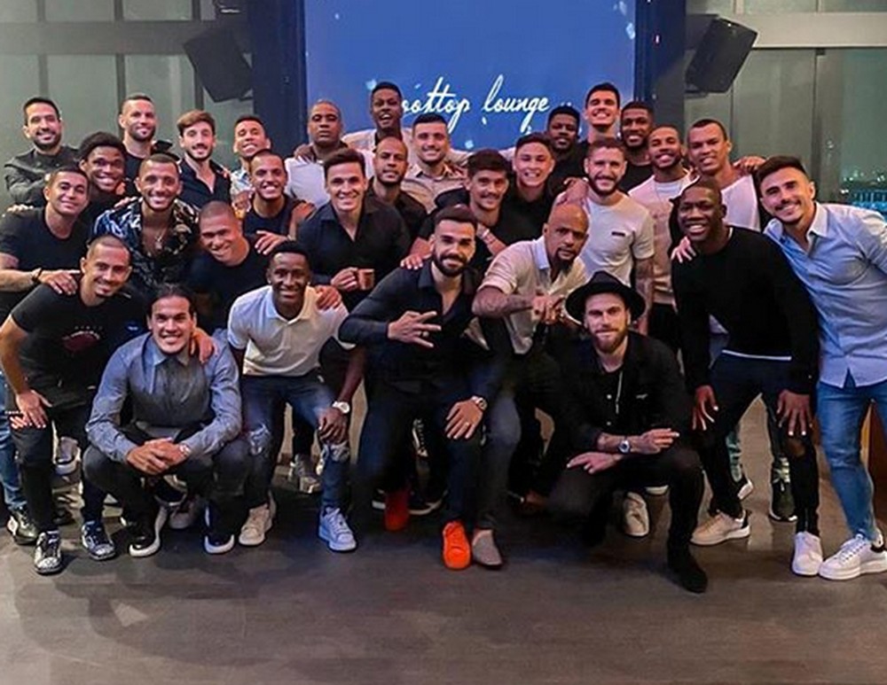 Jantar da firma: elenco do Palmeiras se reúne para evento de confraternização