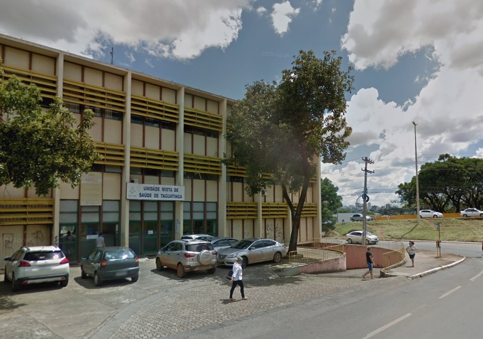 Fachada da Unidade Mista de Saúde de Taguatinga — Foto: Google/Reprodução