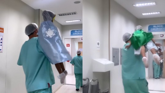 Médico leva crianças para cirurgia usando capas de super-herói e viraliza