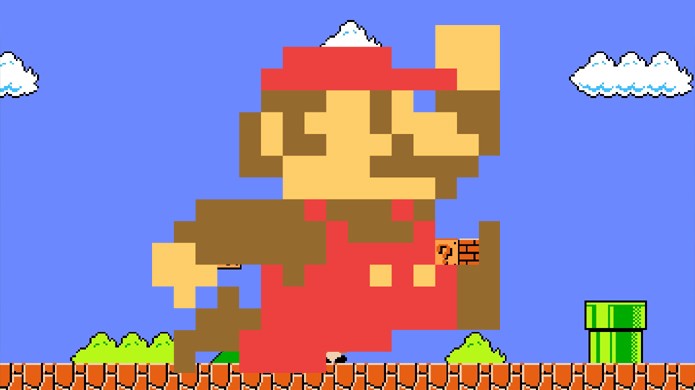 Vários dos detalhes de Mario vieram das limitações do Nintendo 8 Bits (Foto: Reprodução/BloxCity, DotaGeeks)