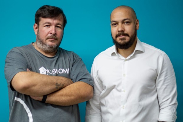 Geraldo Brasil e Ricardo Galdino são os fundadores da JobHome (Foto: Divulgação)