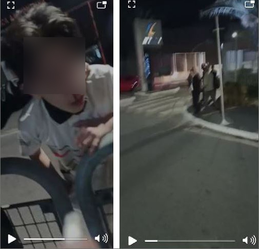 Adolescente que aparece sangrando em vídeo acusa segurança do Santana Parque Shopping de agressão — Foto: Reprodução/Redes sociais