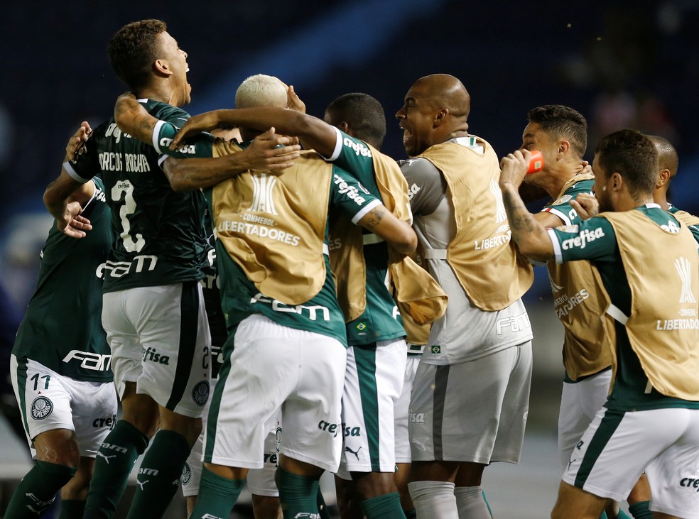 Gol Marcos Rocha Junior Barranquilla x Palmeiras â Foto: Reuters/Luisa Gonzalez