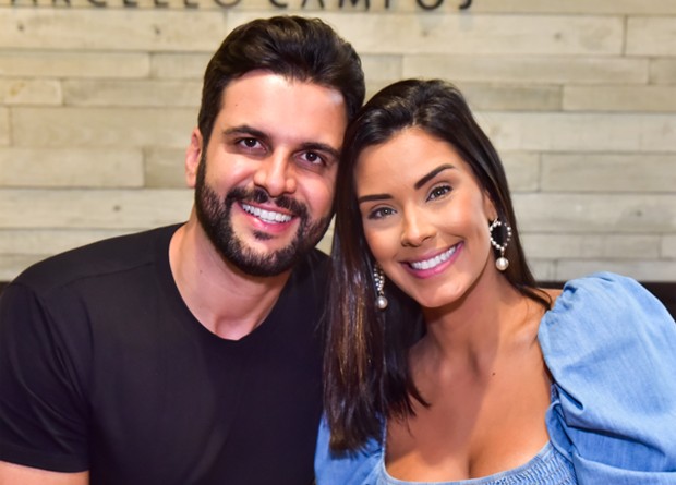 Rogério Fernandes e Ivy Moraes (Foto: Leo Franco / AgNews)